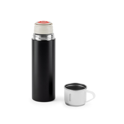 COMANECI. Double-walled stainless steel bottle (90 recycled) with matte finish 490 mL